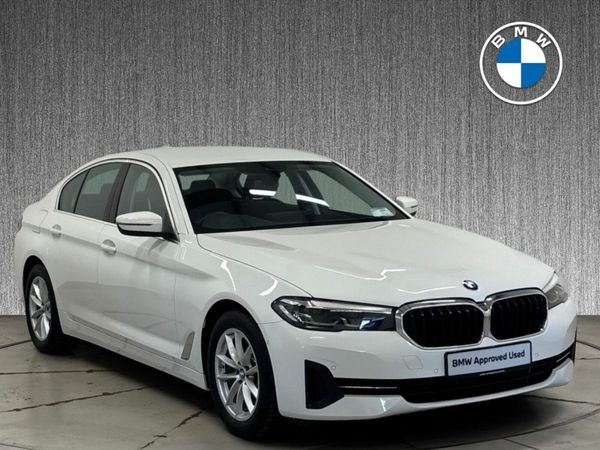 BMW 5-Series Saloon, Diesel, 2023, White