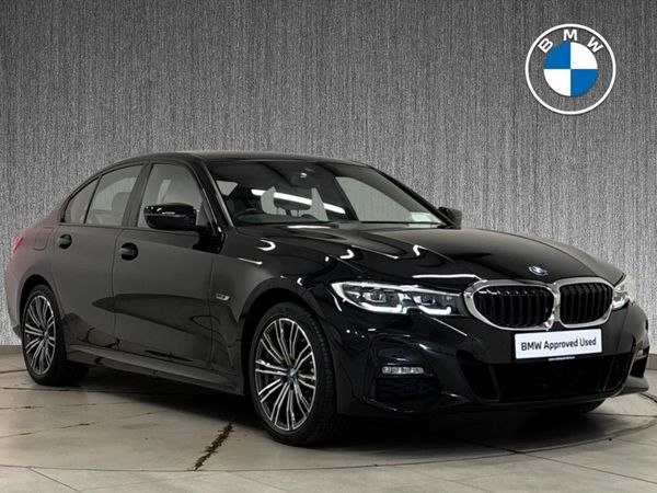 BMW 3-Series Saloon, Petrol Plug-in Hybrid, 2022, Black