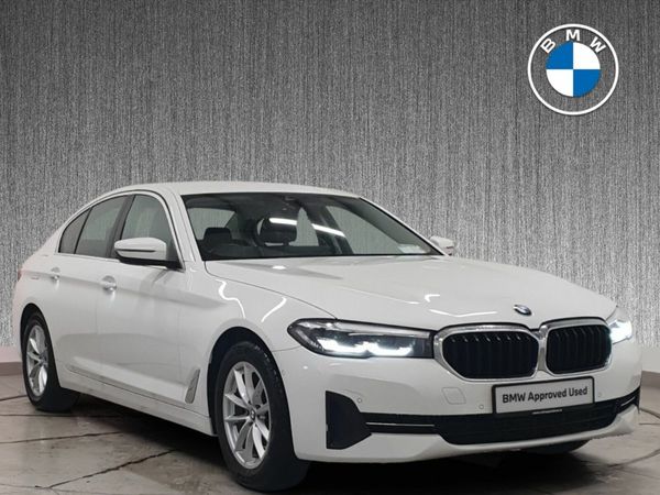BMW 5-Series Saloon, Diesel, 2022, White