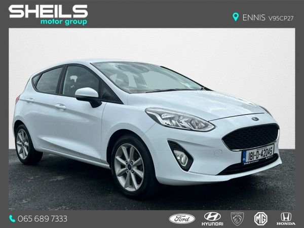 Ford Fiesta Hatchback, Petrol, 2018, White