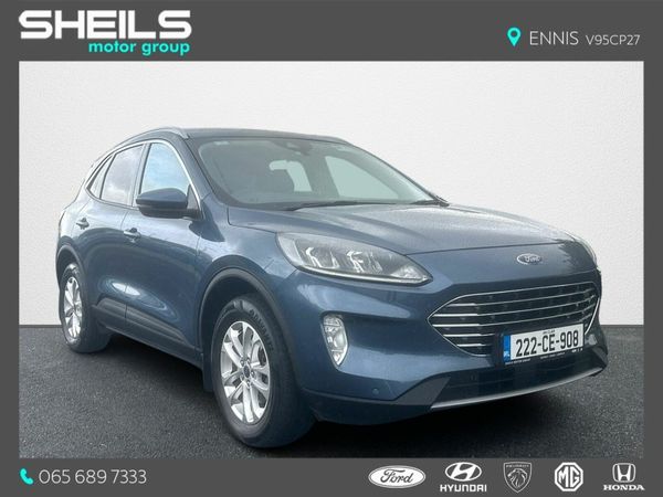 Ford Kuga SUV, Petrol Plug-in Hybrid, 2022, Blue