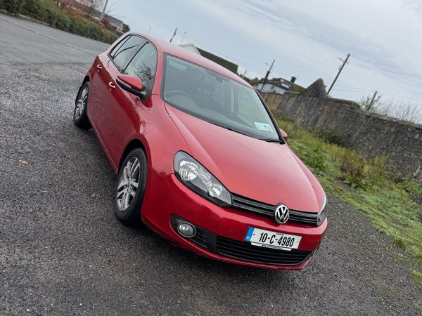 Volkswagen Golf Hatchback, Diesel, 2010, Red