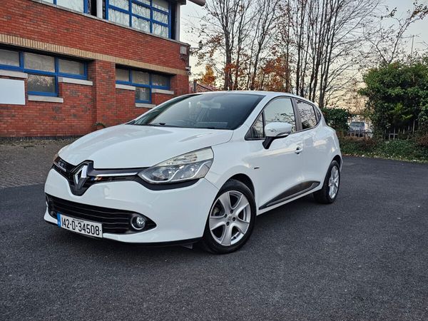 Renault Clio Hatchback, Petrol, 2014, White
