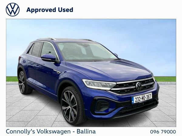 Volkswagen T-Roc SUV, Petrol, 2023, Blue