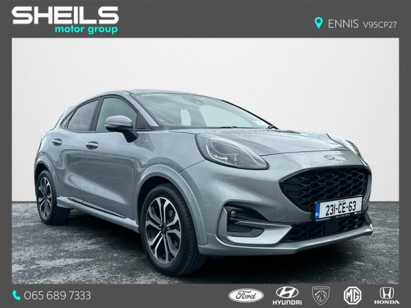 Ford Puma SUV, Petrol Hybrid, 2023, Grey