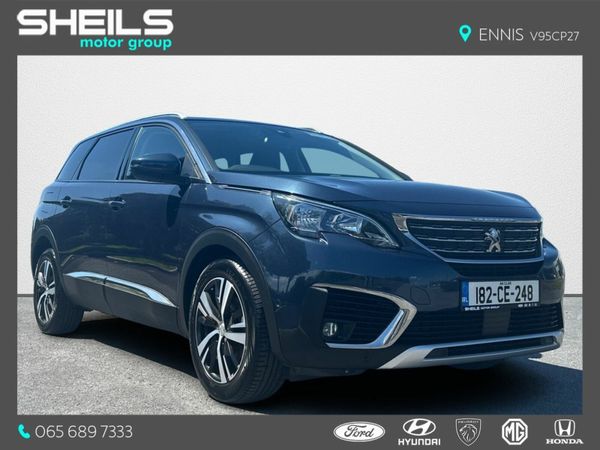 Peugeot 5008 MPV, Diesel, 2018, Blue