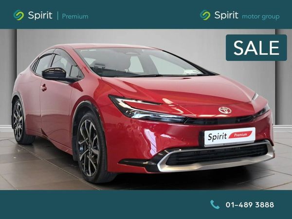 Toyota Prius Hatchback, Petrol Hybrid, 2024, Red