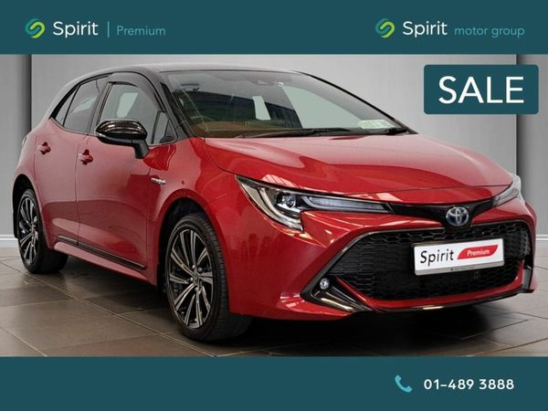 Toyota Corolla Hatchback, Petrol Hybrid, 2021, Red