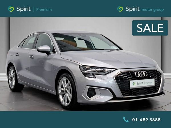 Audi A3 Saloon, Petrol, 2021, Silver