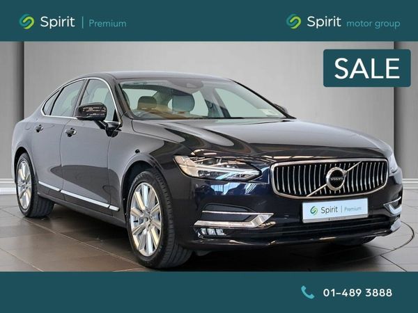 Volvo S90 Saloon, Diesel, 2017, Blue