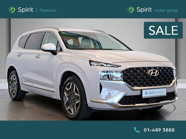 Hyundai Santa Fe SUV, Petrol Plug-in Hybrid, 2021, White
