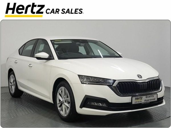 Skoda Octavia Saloon, Petrol, 2024, White