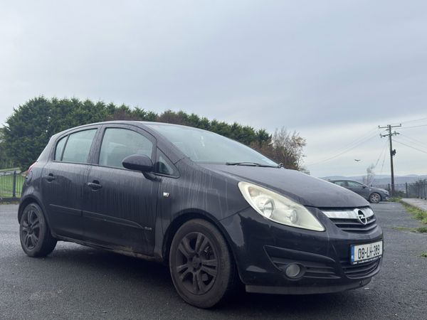 Opel Corsa Hatchback, Petrol, 2008, Black