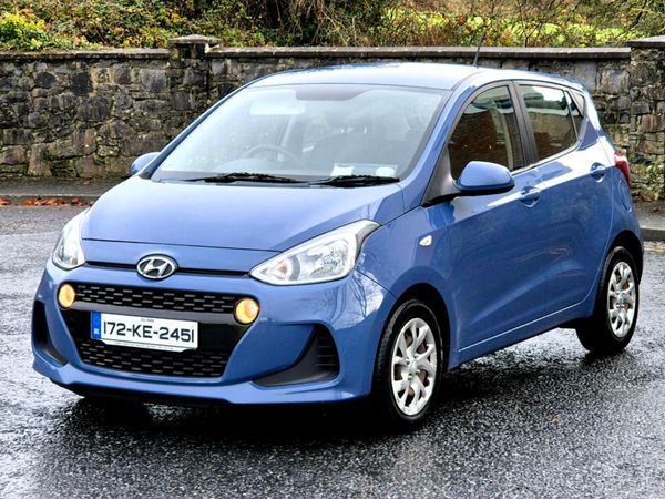 Hyundai i10 Hatchback, Petrol, 2017, Blue