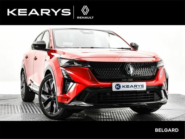 Renault Rafale SUV, Petrol Hybrid, 2026, Red