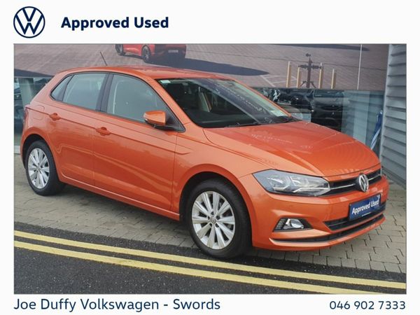 Volkswagen Polo Hatchback, Petrol, 2020, Orange