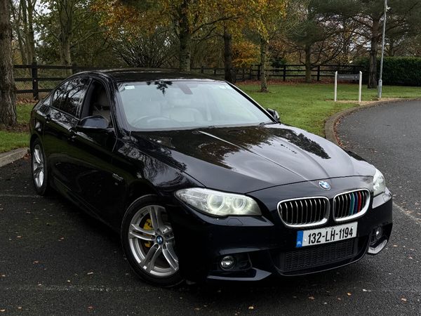 BMW 5-Series Saloon, Diesel, 2013, Black