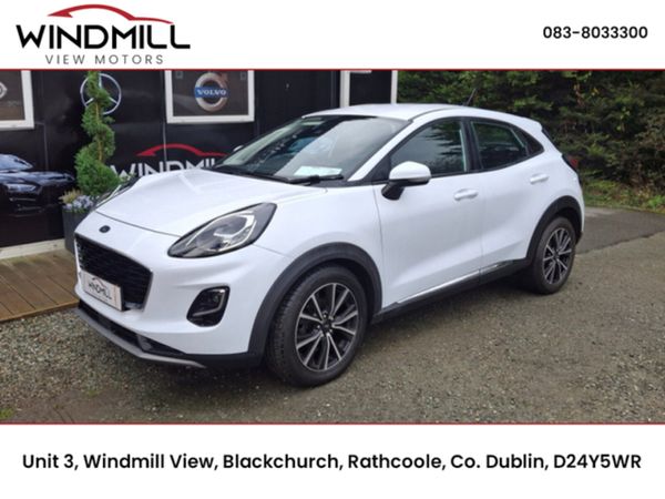 Ford Puma MPV, Petrol Hybrid, 2023, White