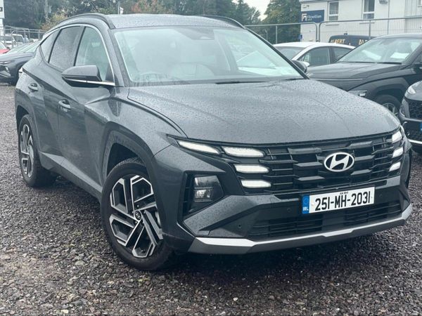 Hyundai Tucson SUV, Petrol Plug-in Hybrid, 2025, Grey
