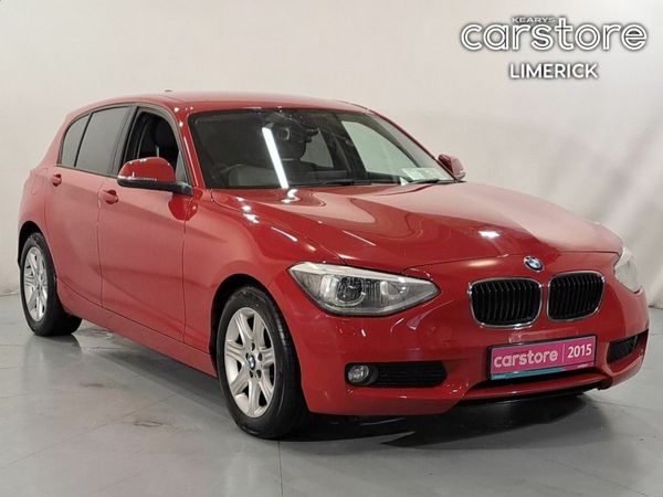 BMW 1-Series Hatchback, Petrol, 2015, Red