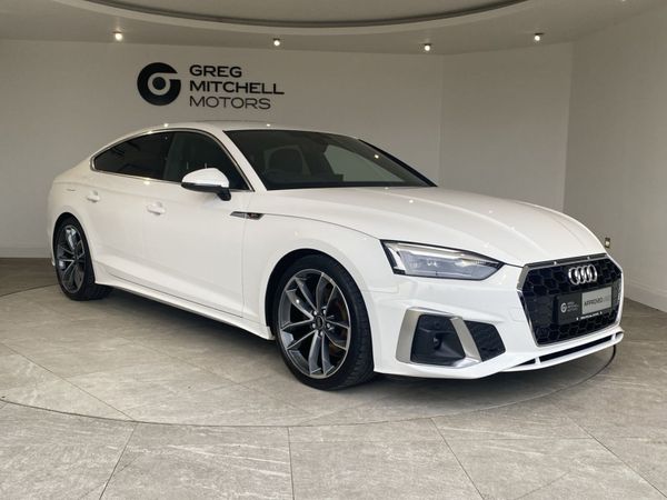 Audi A5 Coupe, Diesel Hybrid, 2023, White