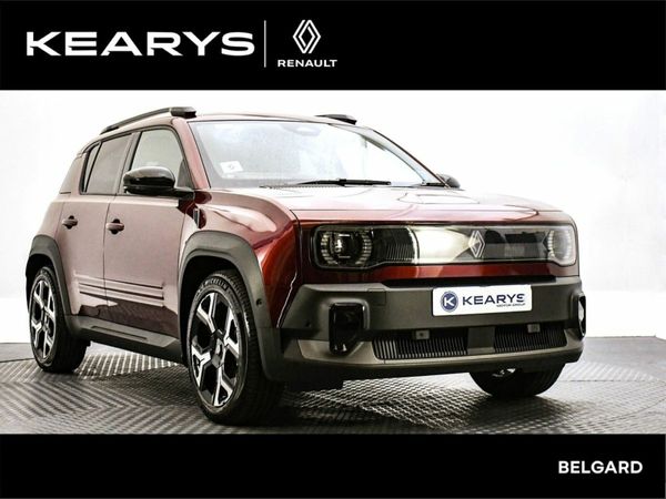 Renault 4 SUV, Electric, 2026, Red