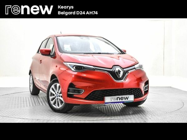 Renault Zoe Hatchback, Electric, 2022, Red