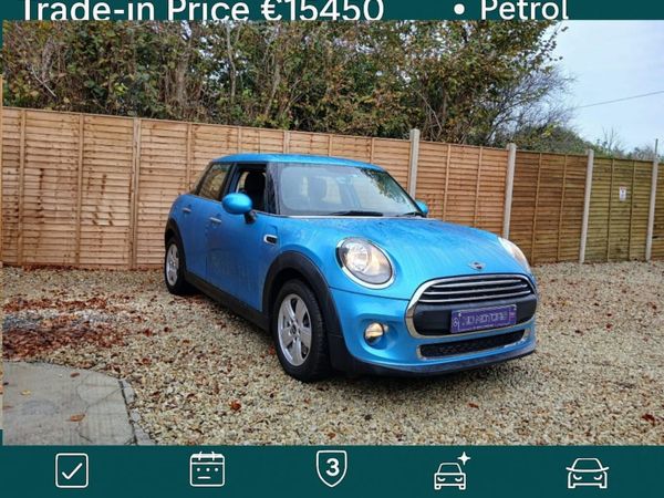 Mini Cooper Hatchback, Petrol, 2016, Blue