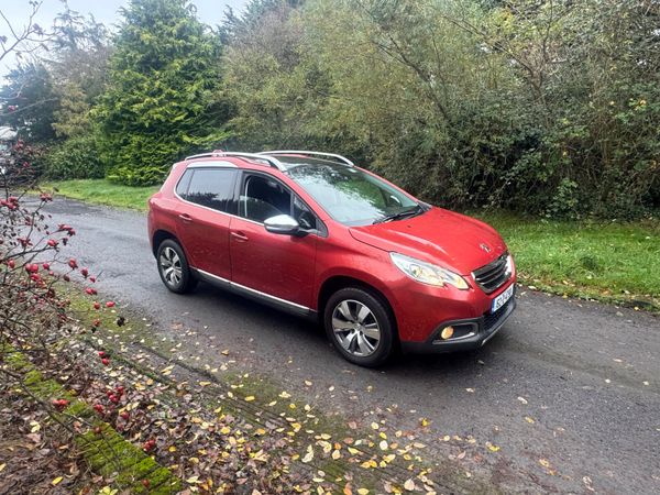 Peugeot 2008 SUV, Petrol, 2016, Red