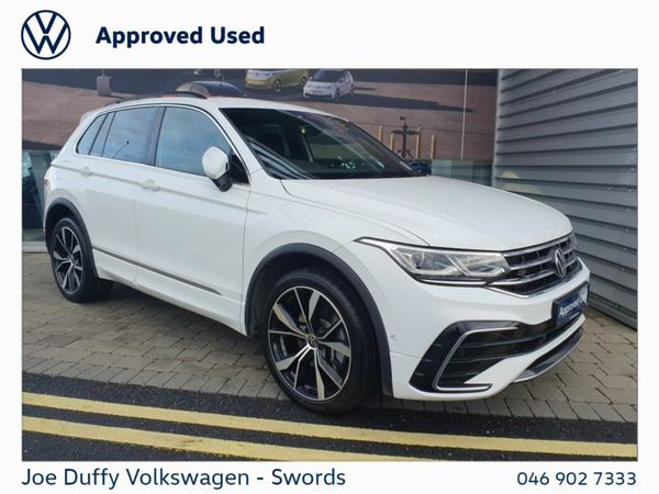 Volkswagen Tiguan SUV, Petrol Hybrid, 2023, White