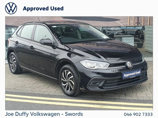 Volkswagen Polo Hatchback, Petrol, 2023, Black