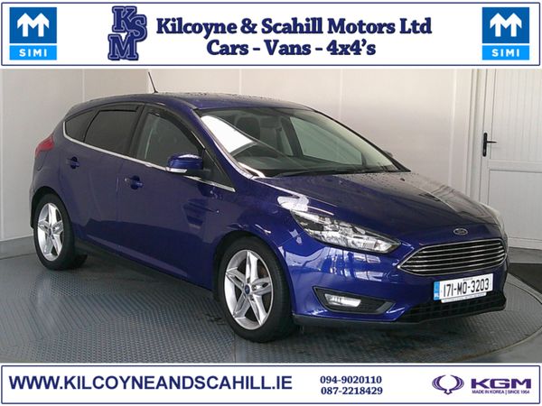 Ford Focus Hatchback, Diesel, 2017, Blue