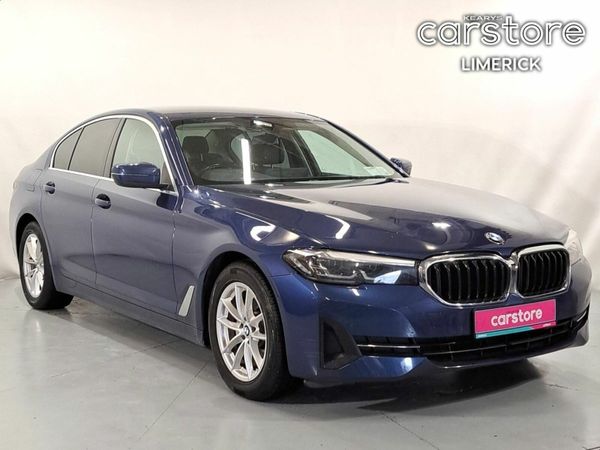 BMW 5-Series Saloon, Diesel, 2022, Blue