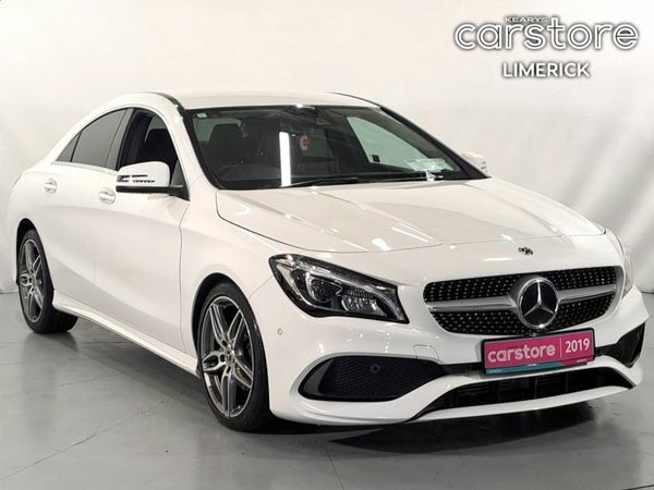 Mercedes-Benz CLA Saloon, Petrol, 2019, White