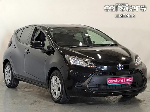 Toyota Aqua Hatchback, Petrol Hybrid, 2022, Black