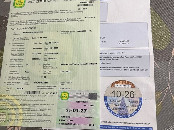 Volkswagen Golf Estate, Diesel, 2014, Black