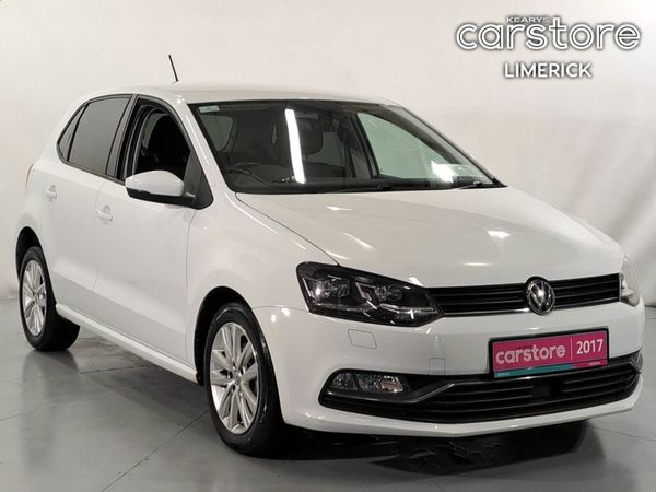 Volkswagen Polo Hatchback, Petrol, 2017, White