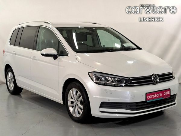 Volkswagen Touran MPV, Petrol, 2018, White