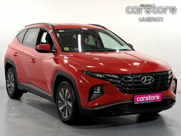 Hyundai Tucson SUV, Petrol Hybrid, 2021, Red
