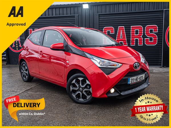 Toyota Aygo Hatchback, Petrol, 2021, Red