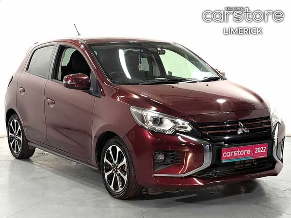 Mitsubishi Mirage Hatchback, Petrol, 2022, Red