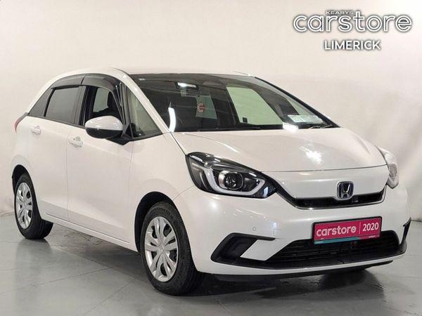 Honda Fit Hatchback, Petrol Hybrid, 2020, White
