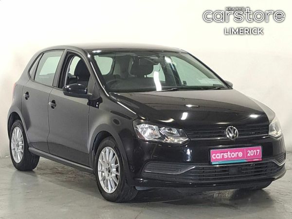 Volkswagen Polo Hatchback, Petrol, 2017, Black
