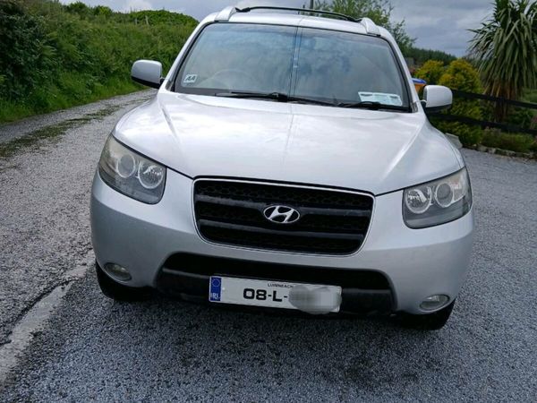 Hyundai Santa Fe SUV, Diesel, 2008, Silver