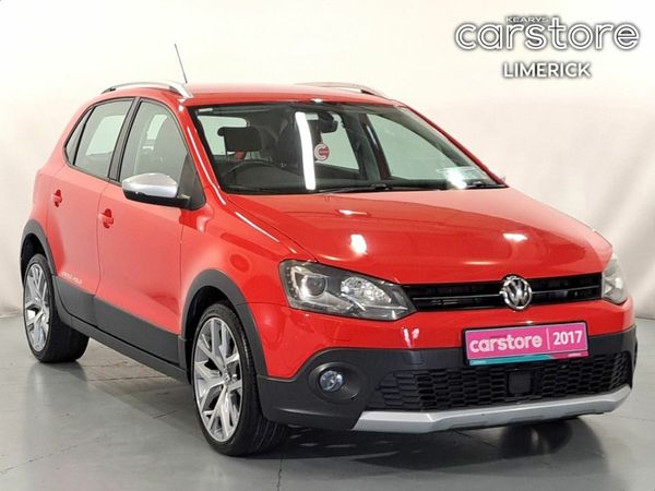 Volkswagen Polo Hatchback, Petrol, 2017, Red