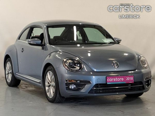 Volkswagen Beetle Hatchback, Petrol, 2018, Blue
