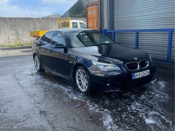 BMW 5-Series Saloon, Diesel, 2009, Black