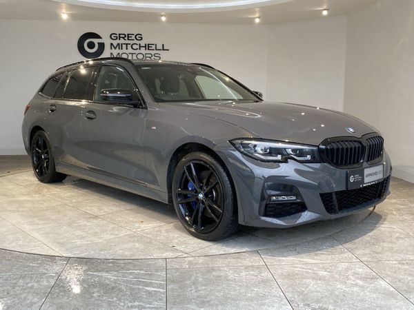 BMW 3-Series Estate, Petrol Hybrid, 2021, Grey