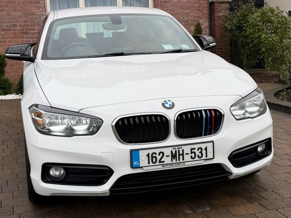 BMW 1-Series Hatchback, Petrol, 2016, White