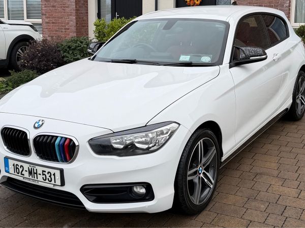BMW 1-Series Hatchback, Petrol, 2016, White